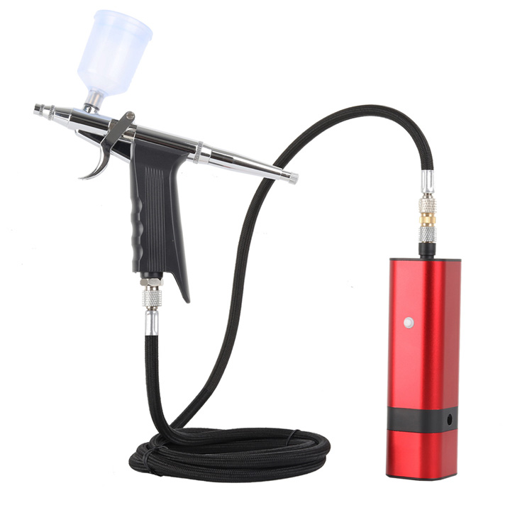 Auto Airbrush Kit USB-latausjohdolla meikkiä varten